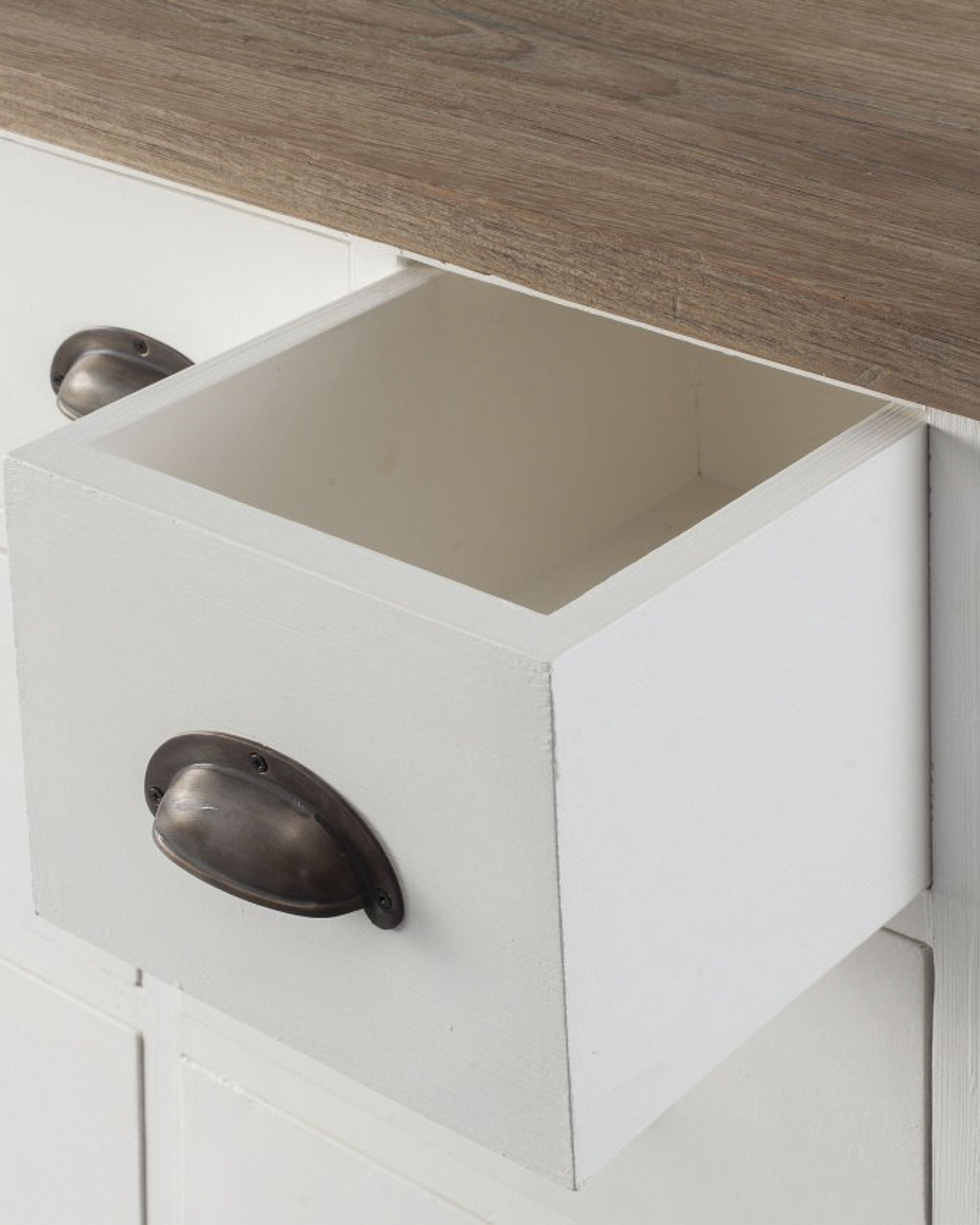 Komoda Brighton 11  white&natural (hover)