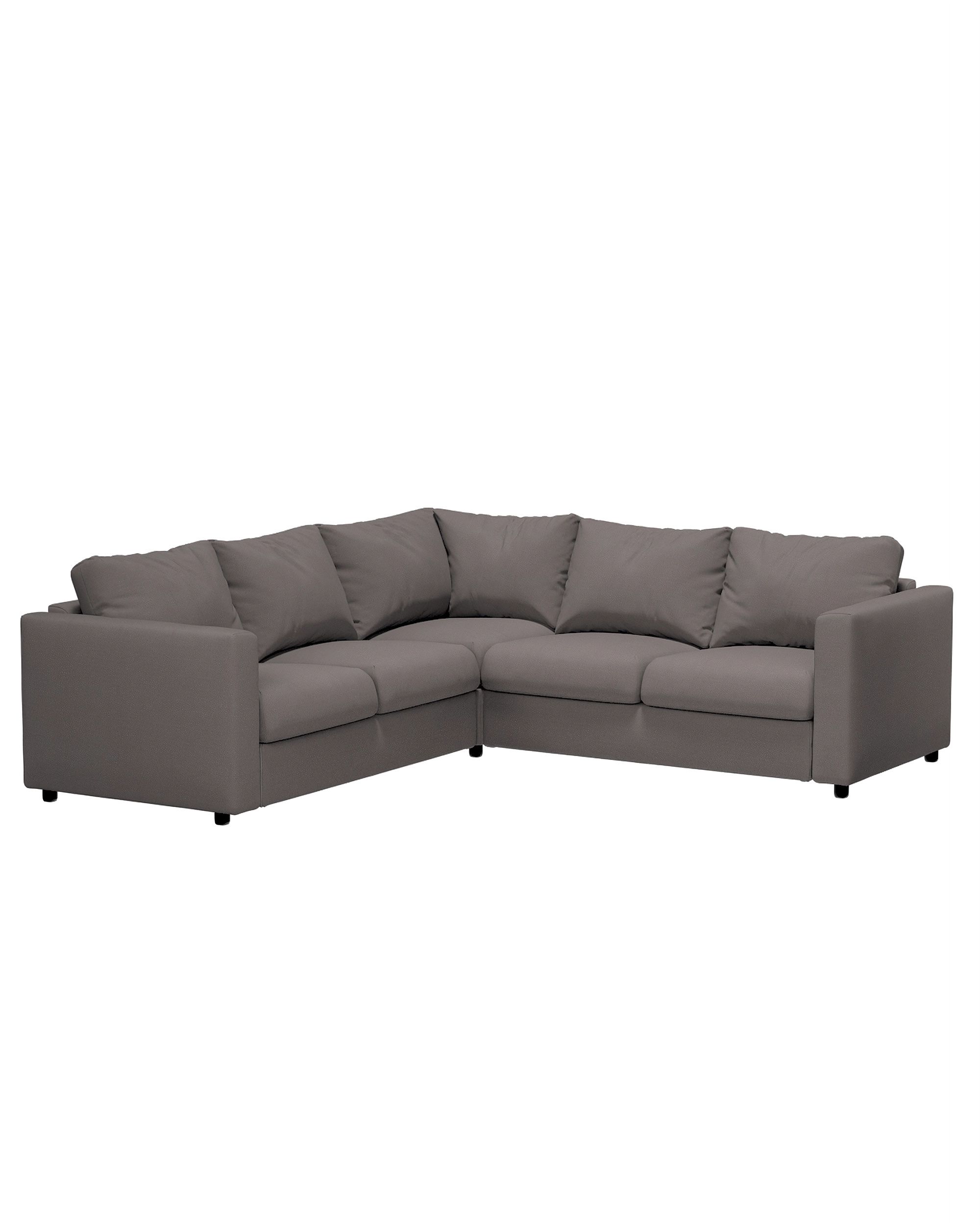 Vimle kampinės sofos užvalkalas spalva ruda audinys velvetinis/aksominis (hover)