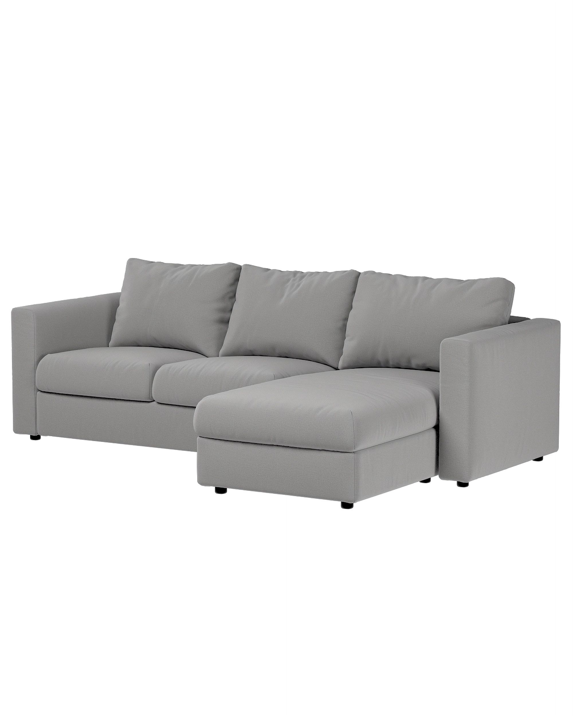 Vimle sofos-lovos dalies užvalkalas spalva pilka audinys velvetinis/aksominis (hover)
