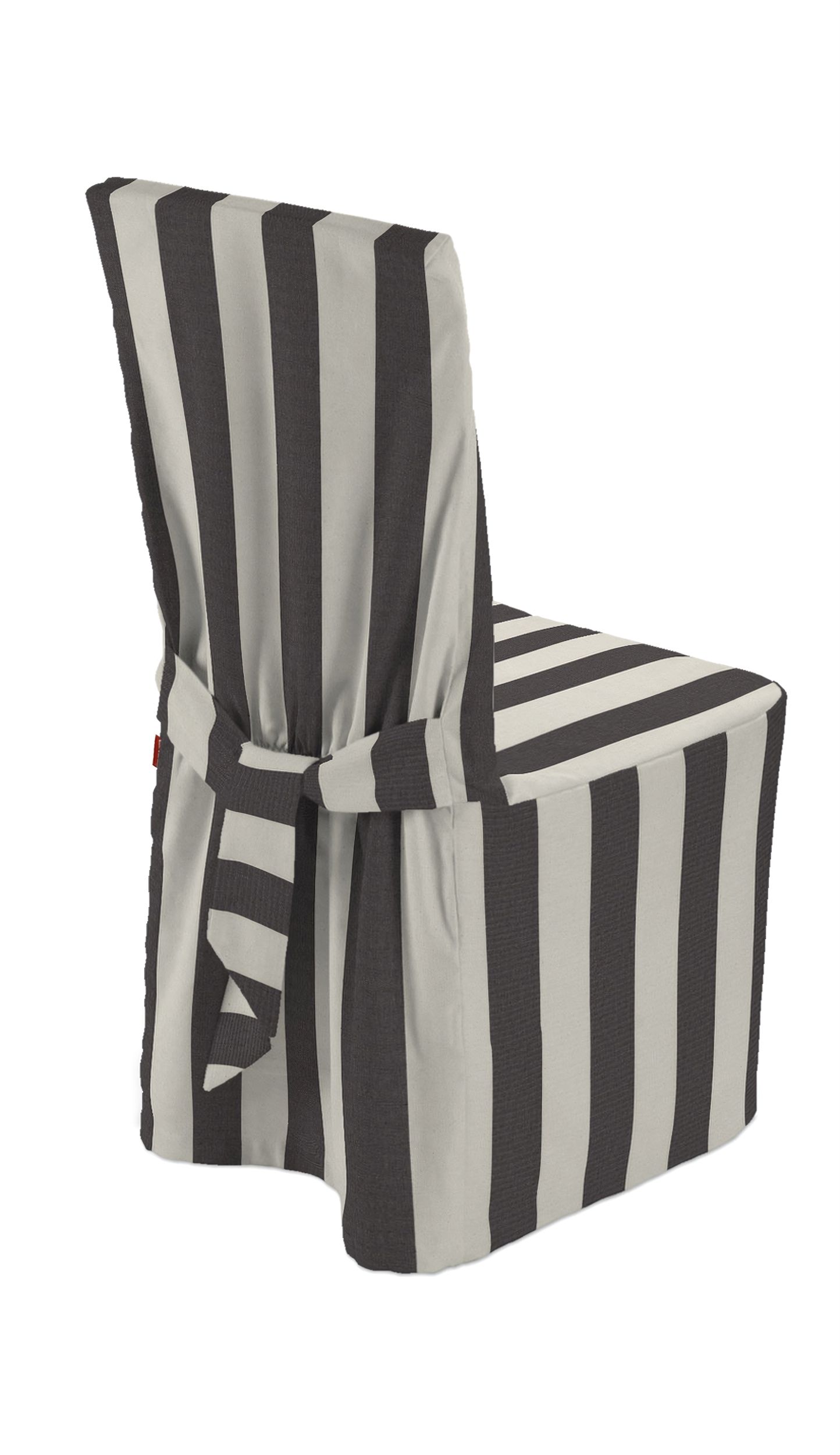 Įvairių kėdžių užvalkalai spalva juoda audinys raštuotas 