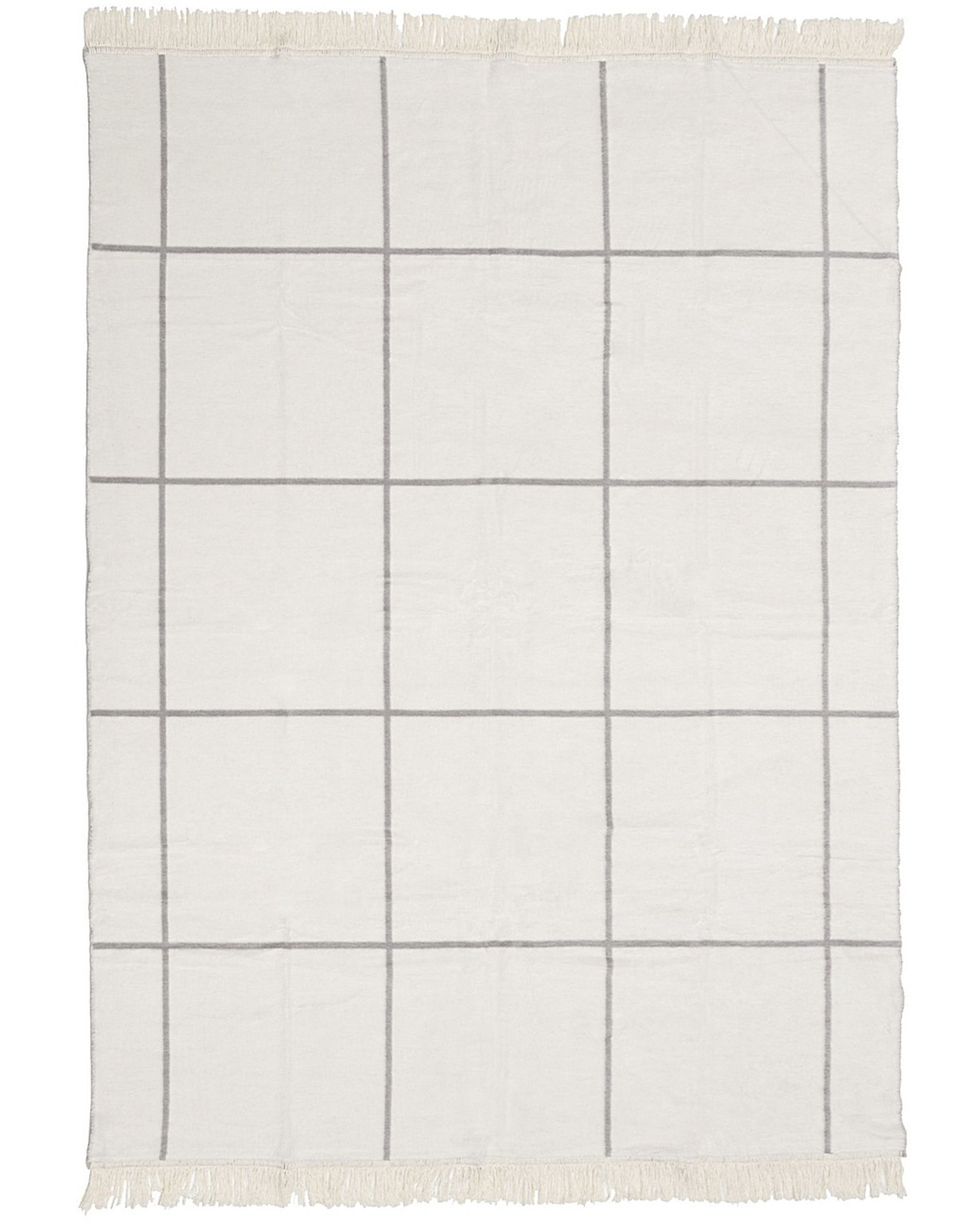 Pledas Cotton Cloud 150x200 Grey&Ecru Check (hover)