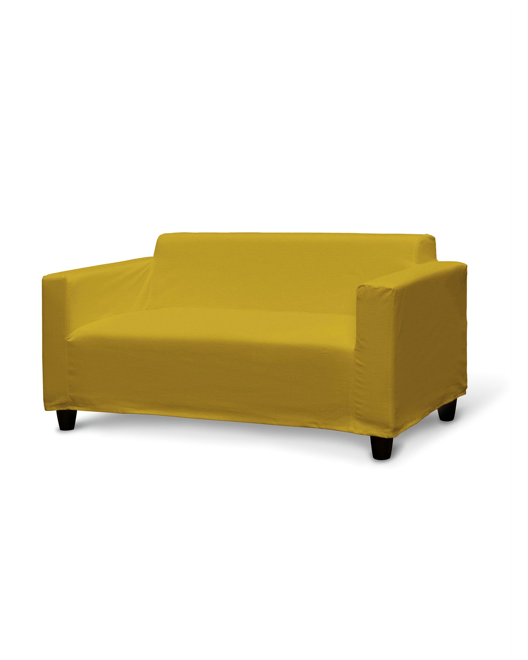 IKEA KLOBO sofos užvalkalas spalva geltona audinys velvetinis/aksominis