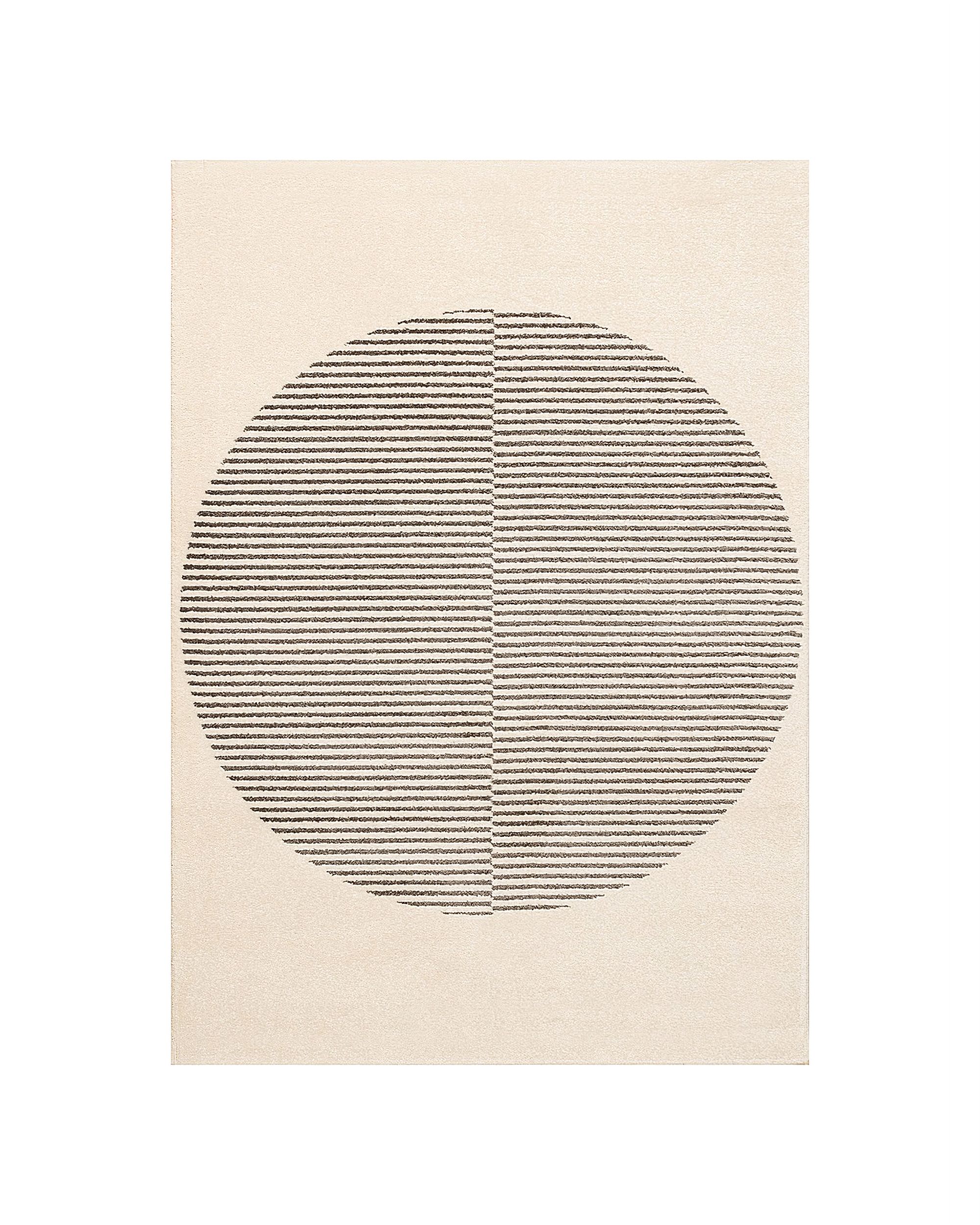 Kilimas Sevilla paper white/grey 120x170cm