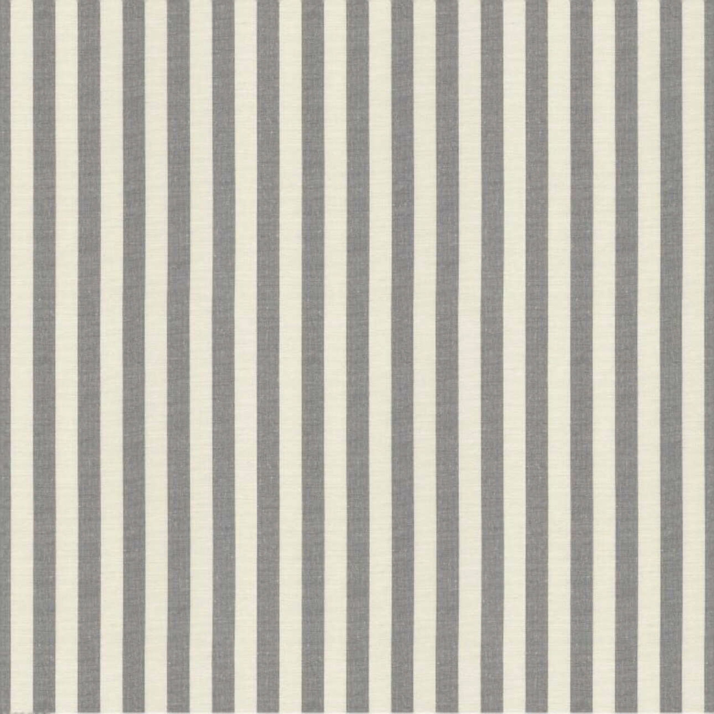 Quadro 136-12 pilkos ir šviesios juostos (1,5cm), audinys turi natūralų švelnų pasibangavimą