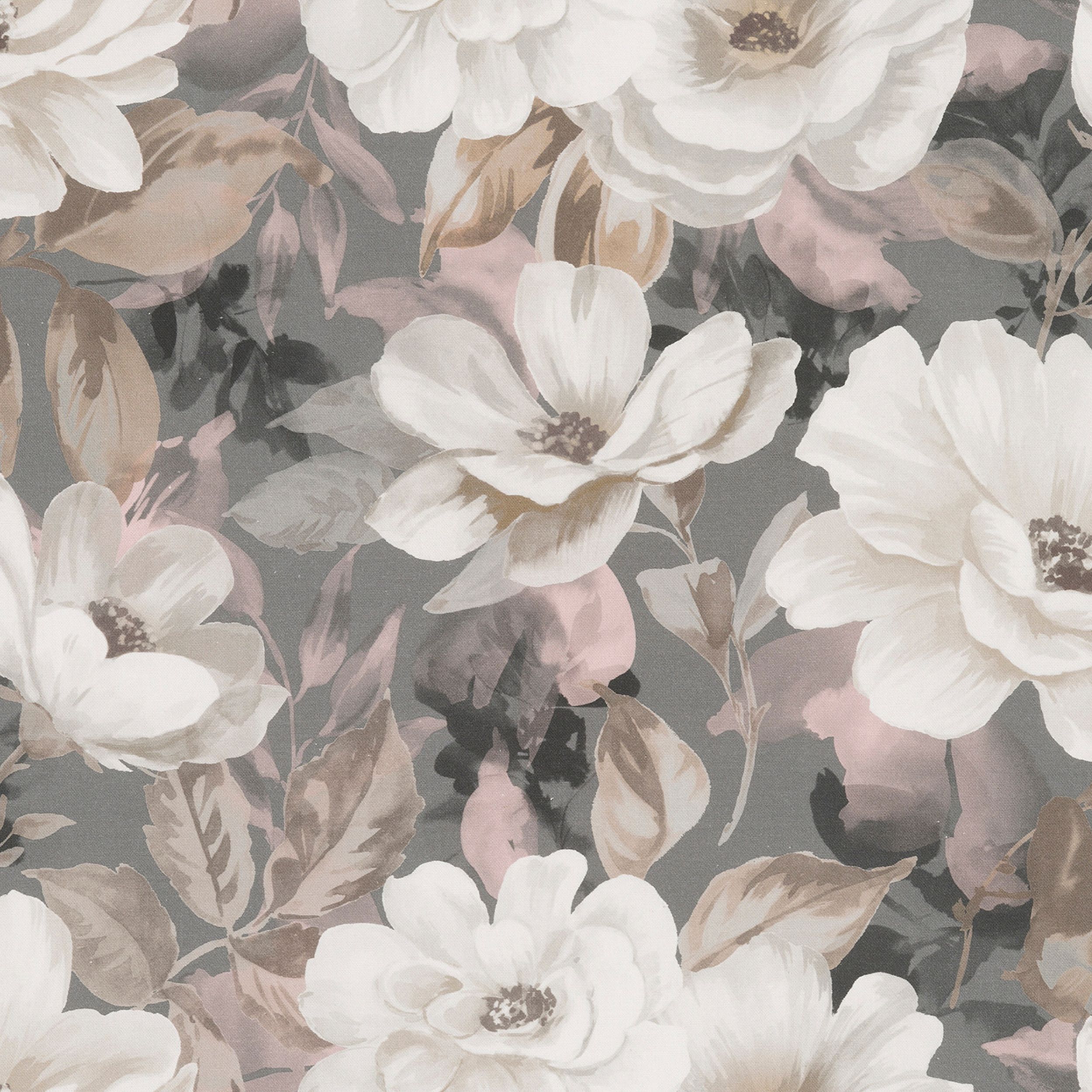 Gardenia 142-13 gėlės pilkame fone