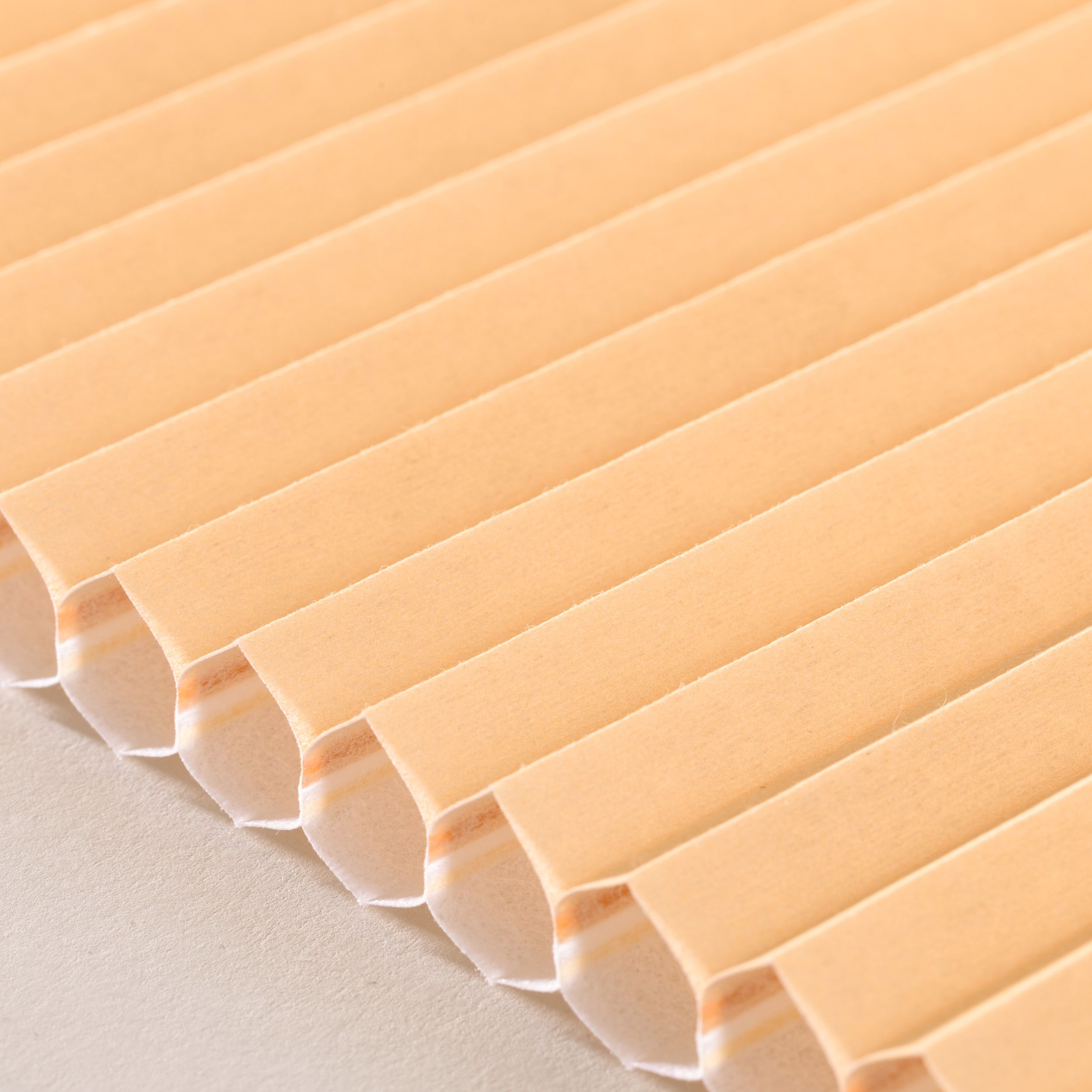 Pliusuotos žaliuzės Honeycomb H-102 dusliai oranžinė